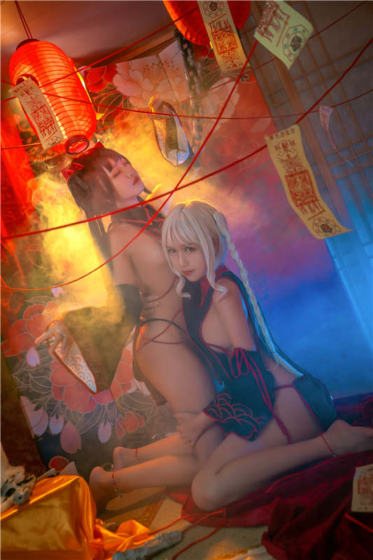 动漫博主@lovely呆玄 – 双人僵尸 [33P/287MB]