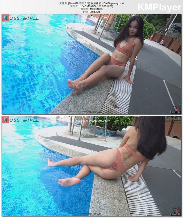 [MussGirl慕丝女郎] 视频花絮 NO.486 penny[1V-643.3M]